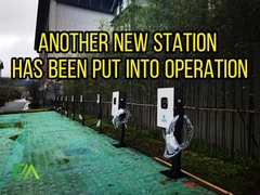 Wallbox Fast Electric Car EV Charger CCS2 To GBT DC Wall Charger Per EV 40Kw