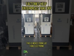 60KW/80KW/120KW/160KW pila di ricarica integrata a doppio cannone DC / pila di ricarica per veicoli elettrici