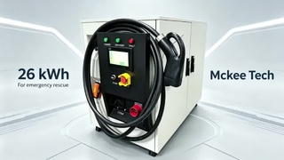 Caricatore EV mobile da 30 kW 26 kWh Accumulo di energia portatile per la ricarica di emergenza su strada dell'auto