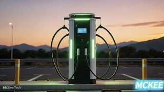 Caricabatterie rapido DC EV con touch screen da 10 pollici