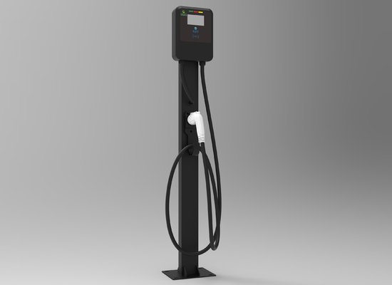 Un buon prezzo. 11KW caricabatterie elettriche a corrente alternata tipo1 tipo2 montaggio commerciale sul pavimento pubblico in linea