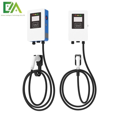 Un buon prezzo. 7KW 11KW 22KW Veicolo elettrico blu e bianco montato a parete a pistola singola piattaforma di ricarica AC/caricatore portatile in linea