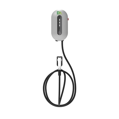 Un buon prezzo. Home 22KW Silver Wall-Mounted Electric Vehicle Charger EV GBT 7KW 11KW Stazione di ricarica per veicoli elettrici in linea