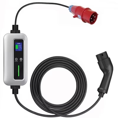 Un buon prezzo. Caricabatterie portatili per veicoli elettrici 3 fase 11kw connettore di ricarica di bordo Mennekes tipo 2 in linea