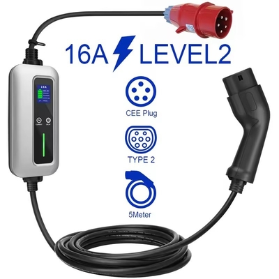 Caricabatterie Ev a 3 fasi intelligenti da 11 kW tipo 2 regolamentazione del flusso