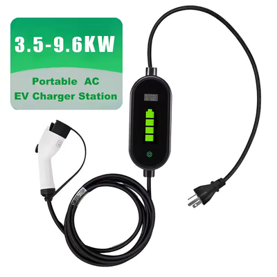 Un buon prezzo. 3.5KW 9.6KW caricabatterie per auto elettrica portatile 16A 40A EVSE Sae J1772 Tipo 1 in linea