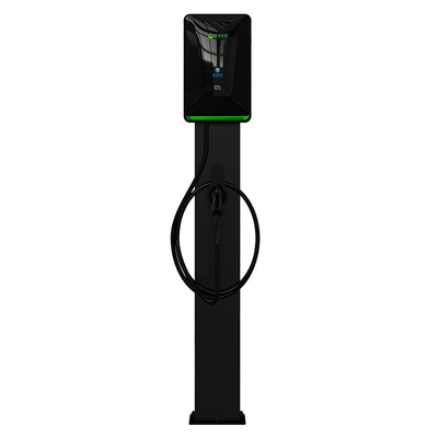 7KW 11KW 21KW piastra di ricarica AC per veicoli elettrici a colonna nera