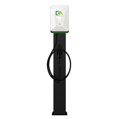 Pearl White Home / Colonna commerciale Staffa di ricarica per veicoli elettrici 7KW 22KW 32A