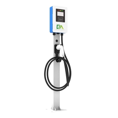 Un buon prezzo. 7KW 11KW 21KW Colonna blu e bianca / Tipo di pavimento Single gun Veicolo elettrico AC Carica pile Domestica / Commerciale in linea
