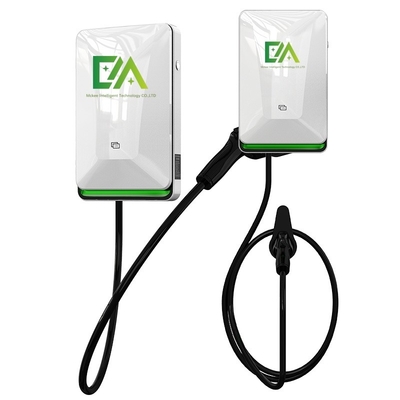 7KW 11KW 22KW Tipo colonna d'argento mono pistola veicolo elettrico AC pila di ricarica