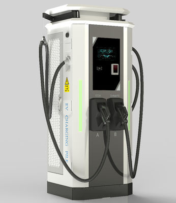 Un buon prezzo. Caricatore rapido per veicoli elettrici DC commerciale da 120 kW con schermo LCD che offre soluzioni di ricarica rapida per veicoli elettrici in linea