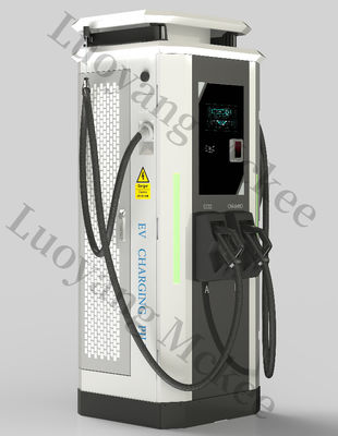Caricabatterie per veicoli elettrici a corrente continua 60kW piattaforma di ricarica rapida dotata di display LCD