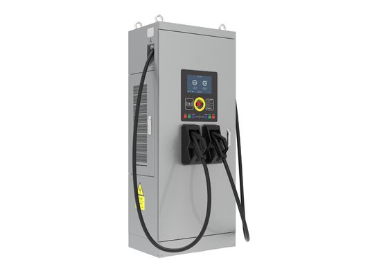 Un buon prezzo. Stazione di ricarica per veicoli elettrici a doppio uso residenziale e commerciale da 80 kW in linea