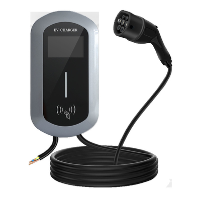 Modalità 3 22KW 3 fasi European Standard Electric Vehicle Charger Tipo 2 Stazione di ricarica per veicoli elettrici Box di parete Stazione di ricarica elettrica AC