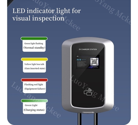 Un buon prezzo. Caricabatterie a corrente alternata commerciale 7KW EV Tipo 2 EV Auto 14KW Intelligent Voice-Controlled Charger IP55 Safe EV Charger AC con bilanciamento del carico in linea