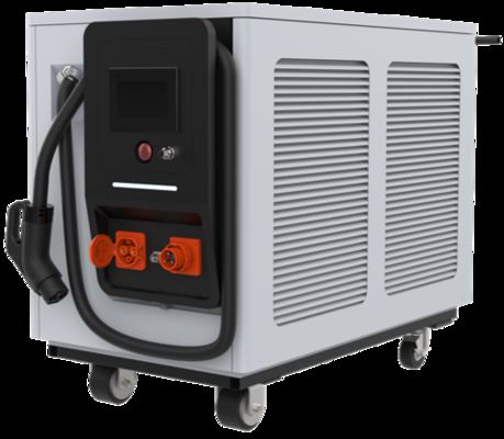 CARICATORE EV MOBILE DA 90KW CARICATORE RAPIDO DC PORTATILE CON PROTEZIONE IP54 CHE OFFRE SOLUZIONI DI ALIMENTAZIONE DI EMERGENZA PER LA RICARICA DEI VEICOLI ELETTRICI
