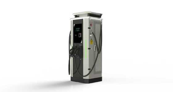 Colonnina di ricarica rapida DC da 60kW per veicoli elettrici, dotata di display LCD, che offre soluzioni di ricarica EV efficienti e rapide.