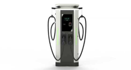 Un buon prezzo. Pila di ricarica rapida CC da 60 kW per veicoli a nuova energia, che offre soluzioni di ricarica efficienti e rapide per veicoli elettrici. Dispone di spine di ricarica a doppio braccio oscillante e un colore ad alta luminosità da 10 pollici in linea