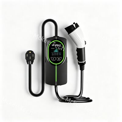 Un buon prezzo. Stazione di ricarica portatile per veicoli elettrici a corrente alternata di 9,6 kW 32A Tipo 1 e Tipo 2 Compatibile in linea