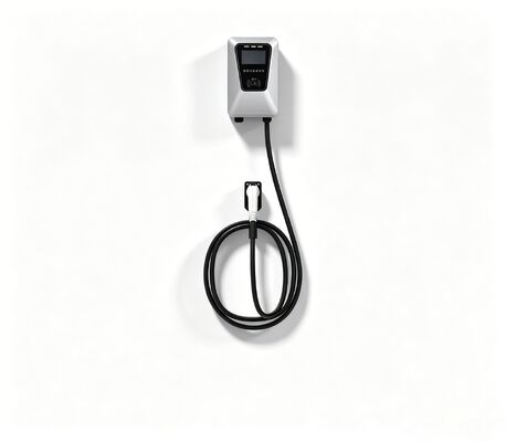 Un buon prezzo. Tipo a colonna da parete per stazione di ricarica CA EV a porta singola argento 32A 7KW in linea