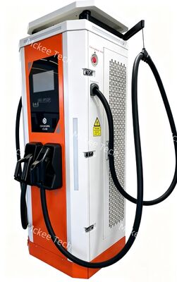Caricabatterie da 120 kW con grande schermo smart touchscreen, struttura resistente, ideale per stazioni di ricarica commerciali multi-scenario