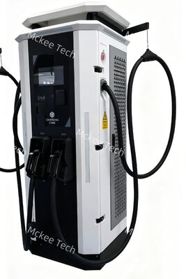 Un buon prezzo. 80kW Swing-arm Structure Dual-Gun Adaptive EV Charging Pile with Intelligent Power Distribution in linea