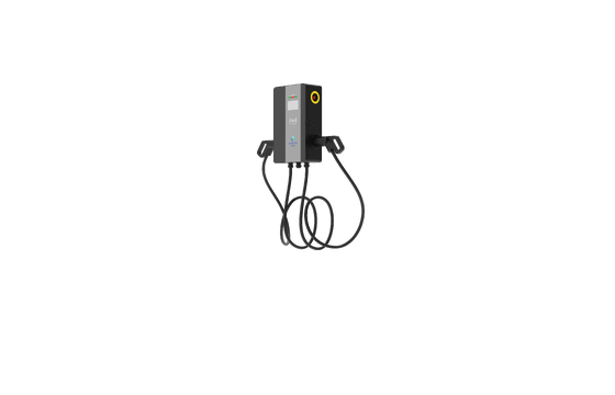 Un buon prezzo. 14kW caricabatterie a doppia potenza montata a parete. Con touchscreen a colori e multi pagamento, resistente agli UV, ideale per parcheggi residenziali e commerciali. in linea