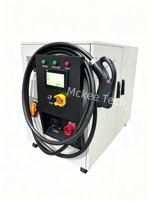Caricatore rapido mobile per veicoli elettrici CC da 60 kW, accumulo di energia portatile integrato da 65 kWh, custodia con grado di protezione IP54