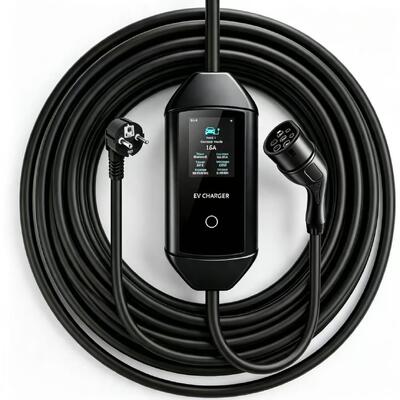 Un buon prezzo. Pistola di ricarica portatile per veicoli elettrici con specifiche UE in linea