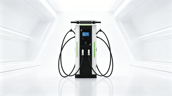 Un buon prezzo. Stazione di ricarica rapida per veicoli elettrici DC da 120 kW serie White Dew con raffreddamento ad aria, Ethernet 4G, WIFI, APP, IP54, OCPP1.6J, touchscreen da 10 pollici, per parcheggi autostradali e flotte commerciali In linea
