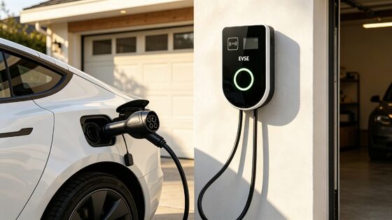 Un buon prezzo. Caricatore per AC EV Residenziale Commerciale Tipo U per Montaggio a Parete e Colonna Tipo 1 9.6kw 40A 85V-265V IP54 UL94 V0 Schermo LCD da 4.59 pollici In linea