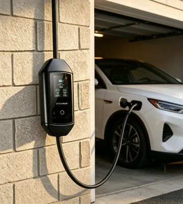 Un buon prezzo. Soluzione di ricarica EV per esterni McKee Q2 Caricatore portatile AC Tipo 1 7,6 kW Tensione di ingresso da 85 V a 265 V Corrente regolabile da 6 A a 32 A Display LCD da 3,67 pollici Grado di protezione IP54 UL94 V0 In linea