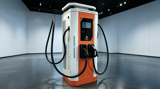 Un buon prezzo. Serie CLF-DC-180 DC EV Fast Charger 180KW Type2 Connector 3Phase AC380V IP54 Aria di raffreddamento OCPP1.6J 10 pollici touch screen 5m Cavo In linea