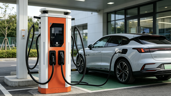 Un buon prezzo. Equipaggiamento di ricarica ultra rapida Serie Dew Bianca CLF-DC-480 480KW Connettore anti spruzzo di sale Tipo2 3Fase AC380V IP54 Aria di raffreddamento OCPP1.6J 10 pollici touch screen 5m Cavo In linea