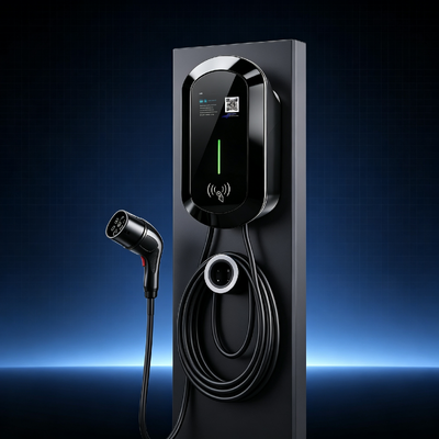 Un buon prezzo. Stazione di ricarica per auto elettriche R8 anti-nebbia salina con montaggio a parete/a colonna NACS Tesla EV Charger 9,6kw 40A 85V-265V IP54 Display LCD da 5,64 pollici Applicazione Residenziale Commerciale In linea