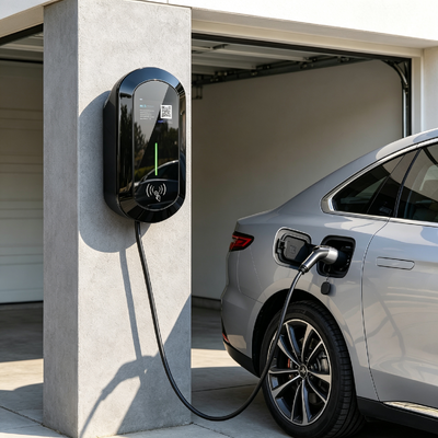 Un buon prezzo. R8 Residential Commercial EV Charger NACS Tesla Compatibile Anti Salt Spray Montaggio a parete Tipo pilastro Stazione di ricarica AC 11.5kw 48A 85V a 265V IP54 Display LCD da 5,64 pollici In linea