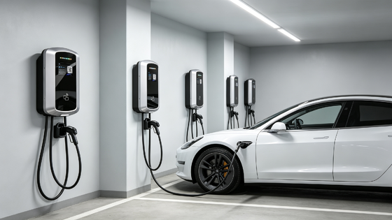 Un buon prezzo. Stazione di ricarica per veicoli elettrici Smart J8 Tipo 2 AC Montaggio a parete/a colonna 22kw 32A 380V IP54 Display LCD da 5,64 pollici Adatto per uso residenziale e commerciale In linea