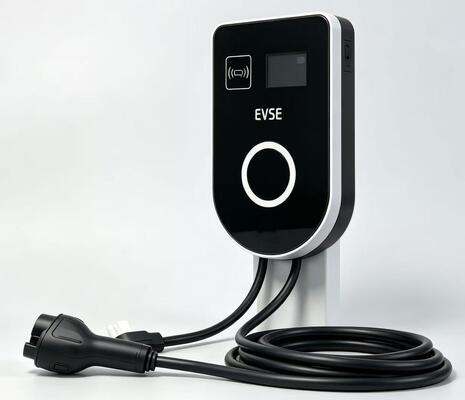 Un buon prezzo. Stazione di ricarica AC a colonna montata a parete e a colonna a forma di U Tipo US1 7.6kW 32A 85V 265V IP54 EVSE con display LCD da 459 pollici In linea