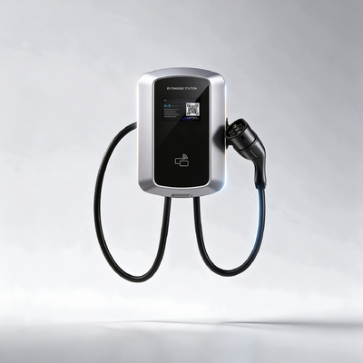 Un buon prezzo. Caricabatterie domestico J8 US Type1 per veicoli elettrici, montaggio a parete e a colonna, stazione di ricarica AC 7,6 kW 32 A 85 V 265 V IP54, display LCD da 5,64 pollici In linea